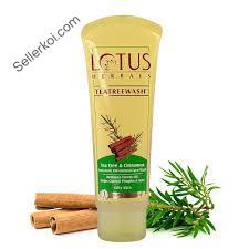 Lotus Herbals Teatreewash Tea tree & Cinnamon Anti-acne Oil Control Face wash (80ml)